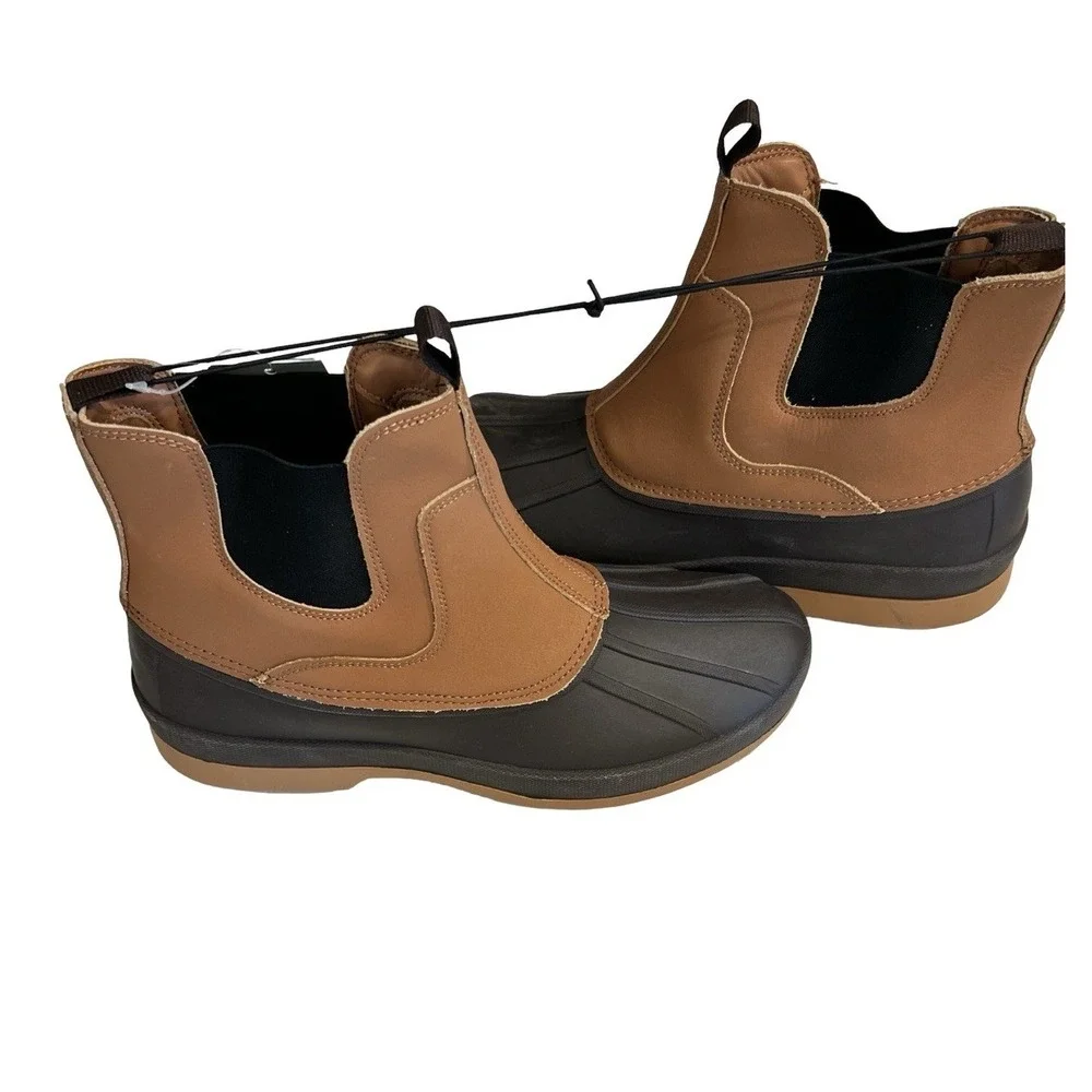 Goodfellow & Co Men's Spencer Tan/Brown Winter Chelsea Boots New w Tags‎ 10